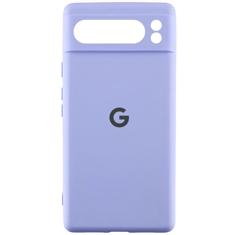 Чохол Silicone Case Lakshmi Premium L з закритою камерою на Google Pixel 8 Pro – Бузковий / Dasheen. Фото 2 з 3