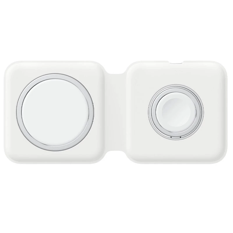

БЗП Wireless Charger with Magsafe 2in1 for Apple (AAA) (box) (White)