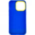 Двоколірний чохол Bichromatic на Apple iPhone 13 Pro Max (6.7") – Navy Blue / Yellow. Фото 3 з 5