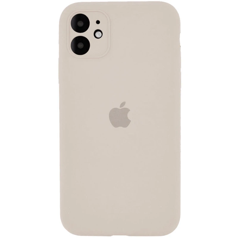 Чохол Silicone Case з захистом камери на Apple iPhone 17 Pro Max (6.9") – Сірий / Stone. Фото 1 з 1
