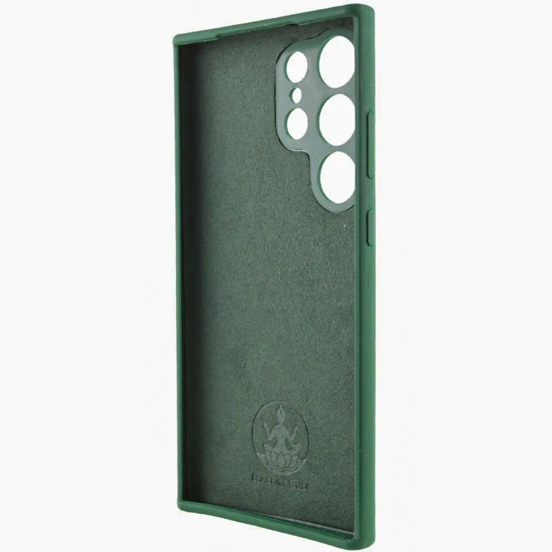 Чохол Silicone Case Lakshmi Premium L з закритою камерою на Samsung Galaxy S23 Ultra – Зелений / Cyprus Green. Фото 2 з 3