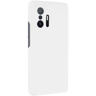 Чохол Silicone Case Lakshmi Premium із закритою камерою для Xiaomi 11T / 11T Pro — Білий / White