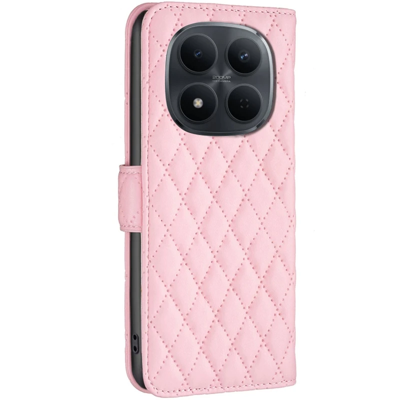 Шкіряний чохол-книжка Sweet Line для Xiaomi Redmi Note 15 Pro+ 5G – Pink. Фото 2 з 4