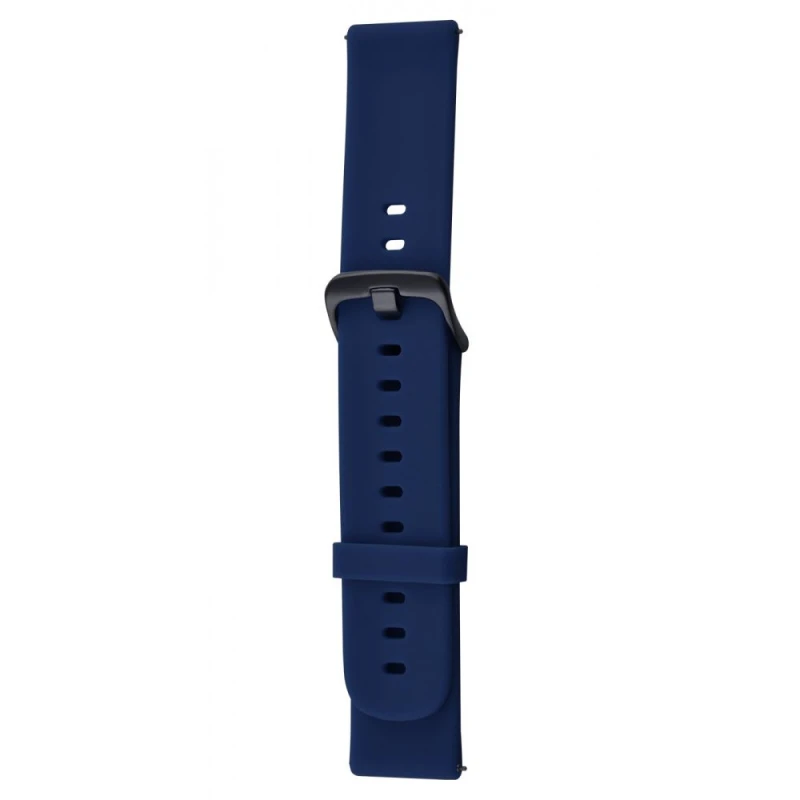 

Ремешок Silicone Original для Xiaomi Amazfit/Samsung 22 mm (Синий / Navy blue), Синій / navy blue