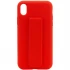 Чохол Silicone Case з тримачем на Apple iPhone XS Max (6.5") – Червоний / Red. Фото 1 з 5