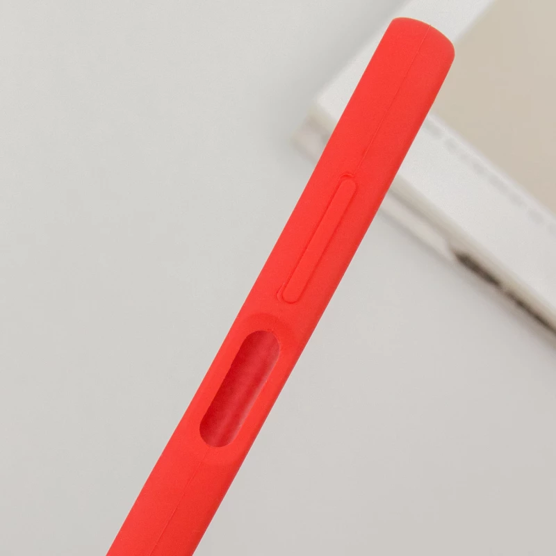 Чохол Silicone Case Lakshmi Plus з закритою камерою на Samsung Galaxy A26 5G – Червоний / Red. Фото 10 з 13