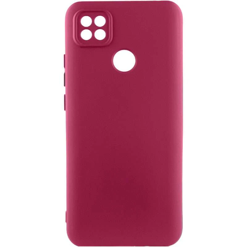 

Чехол Silicone Case Lakshmi с закрытой камерой для Xiaomi Redmi 9C (Бордовый / Marsala), Бордовий / marsala