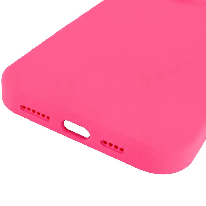 Чехол Silk Full Protective (AA) NO LOGO для Apple iPhone 16 Pro Max – Розовый / Barbie pink. Фото 11 из 11