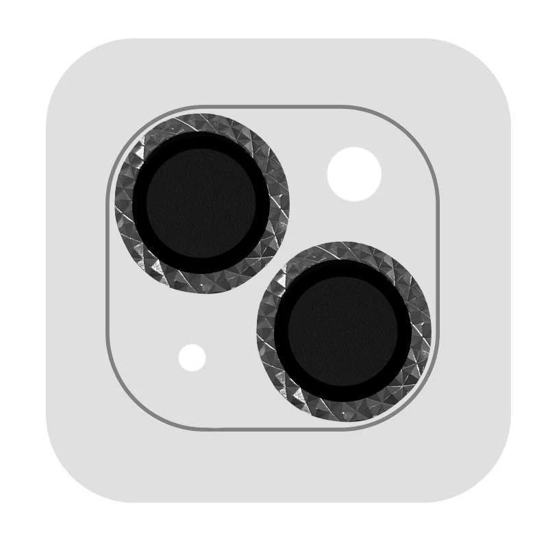 

Захисне скло Metal Shine для камери на Apple iPhone 13 (6.1") (Темно-Сірий / Graphite)
