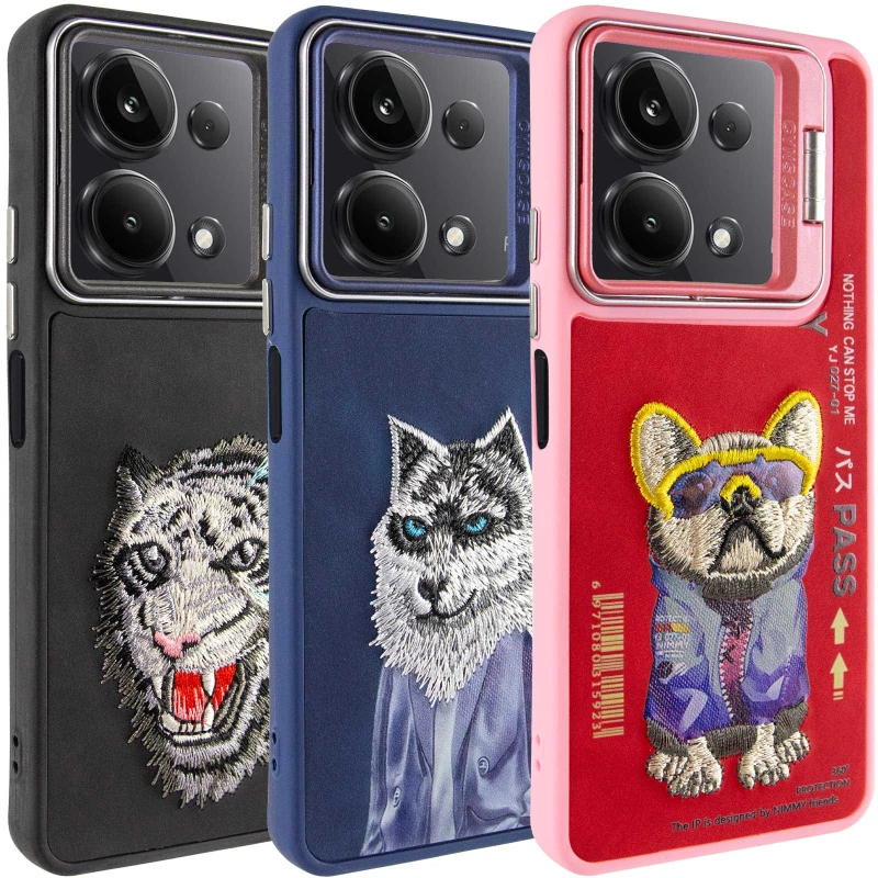 TPU+PC чехол с животными для Xiaomi Poco X6 фото 3 из 3