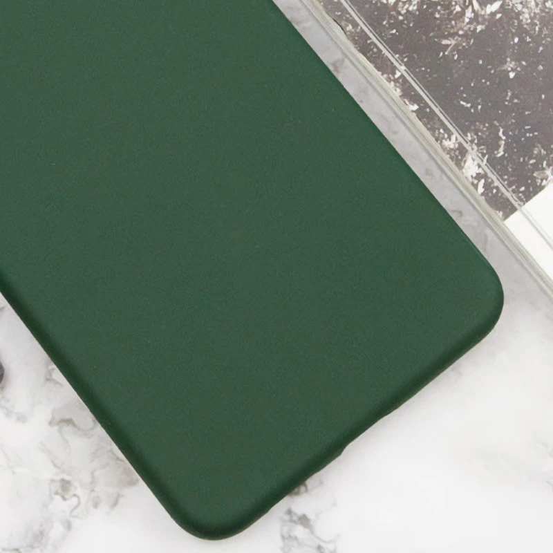 Чехол Silicone Case Lakshmi Premium з закритою камерою на Xiaomi Poco M6 4G – Зеленый / Cyprus Green. Фото 2 из 3