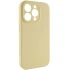Чехол с защитой камеры Silicone Case для Apple iPhone 15 Pro (6.1") – Желтый / Mellow Yellow. Фото 2 из 6