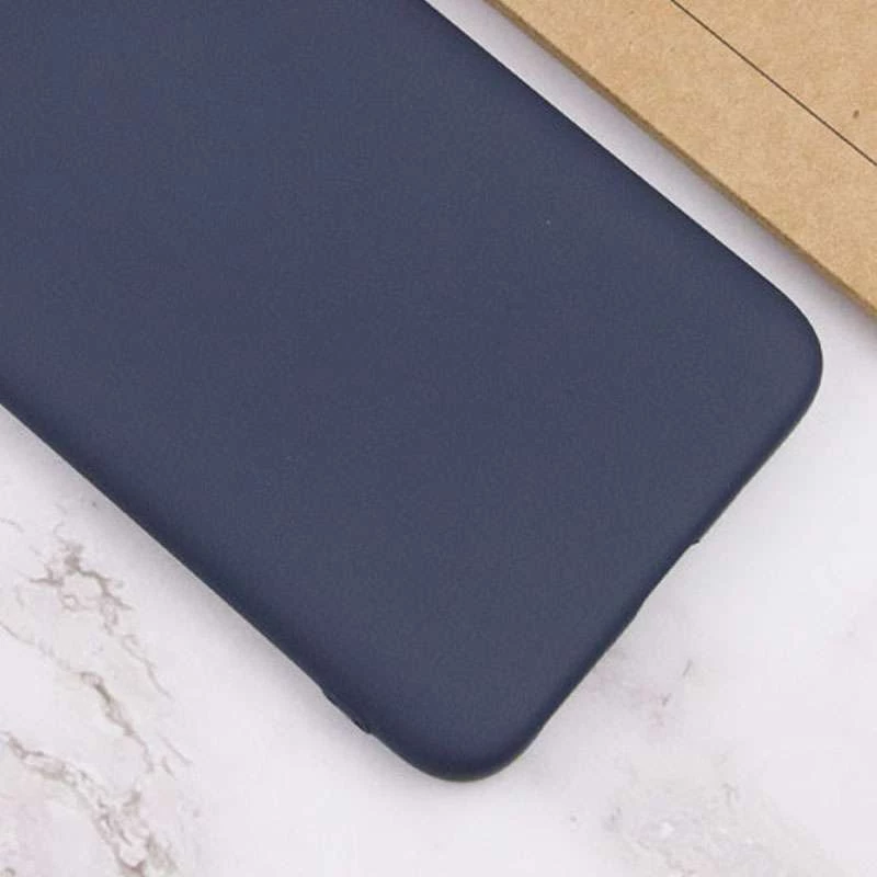 Чохол Silicone Case Lakshmi з закритою камерою на Xiaomi Redmi A1+ / Poco C50 / A2+ – Синій / Midnight Blue. Фото 4 з 4