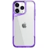 TPU+PC чохол з кольоровою окантовкою на Apple iPhone 15 Pro (6.1") – Purple. Фото 1 з 4