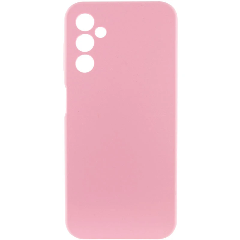Чохол Silicone Case Lakshmi Premium із закритою камерою для Samsung Galaxy A15 4G/5G – Рожевий / Light pink. Фото 1 з 7