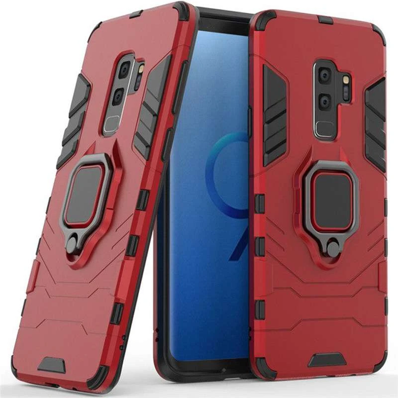 

Протиударний чохол Transformer з кільцем на Samsung Galaxy S9+