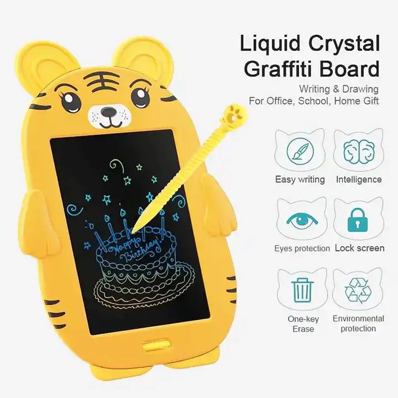 Планшет для малювання Animals 8,5 дюймів – Tiger. Фото 2 з 3