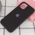 Чохол Silicone Case з закритим низом на Apple iPhone 11 Pro (5.8") – Чорний / Black. Фото 2 з 3