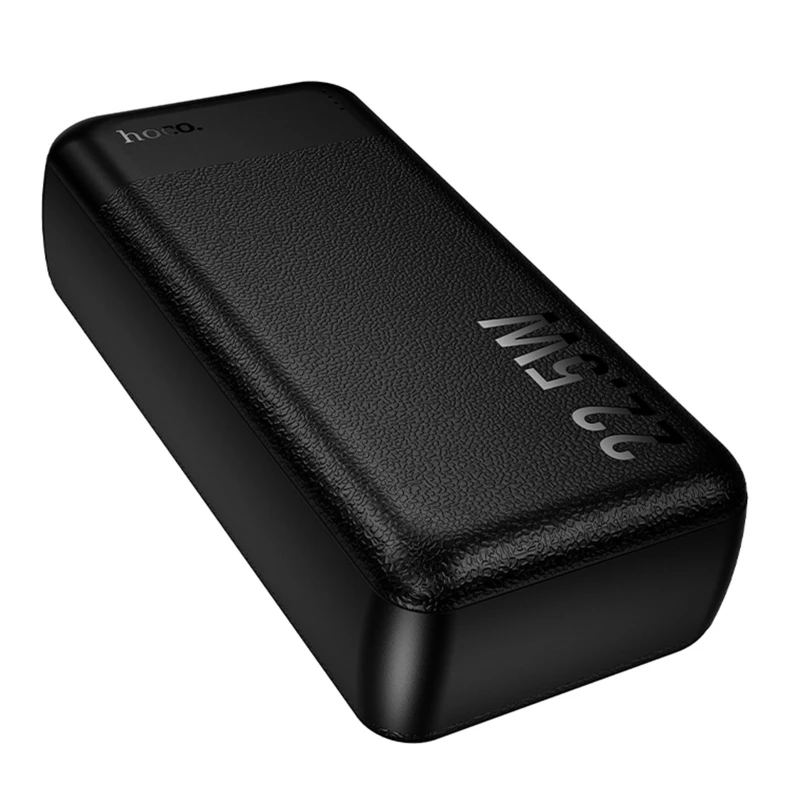 Портативний ЗП Power Bank Hoco J159B Essence 22.5W+PD20W 30000 mAh – Black. Фото 4 з 6