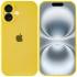 Чохол Silicone Case з захистом камери на Apple iPhone 16 Plus – Жовтий / Yellow. Фото 4 з 8