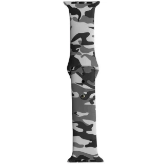 Силіконовий ремінець з малюнком для Apple watch 38mm / 40mm фото 1 з 2