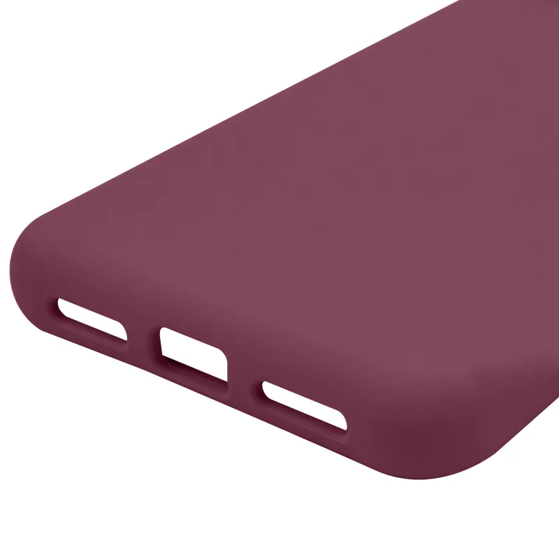 Чохол Silicone Case Lakshmi Premium із закритою камерою для Google Pixel 8a – Бордовий / Plum. Фото 6 з 6