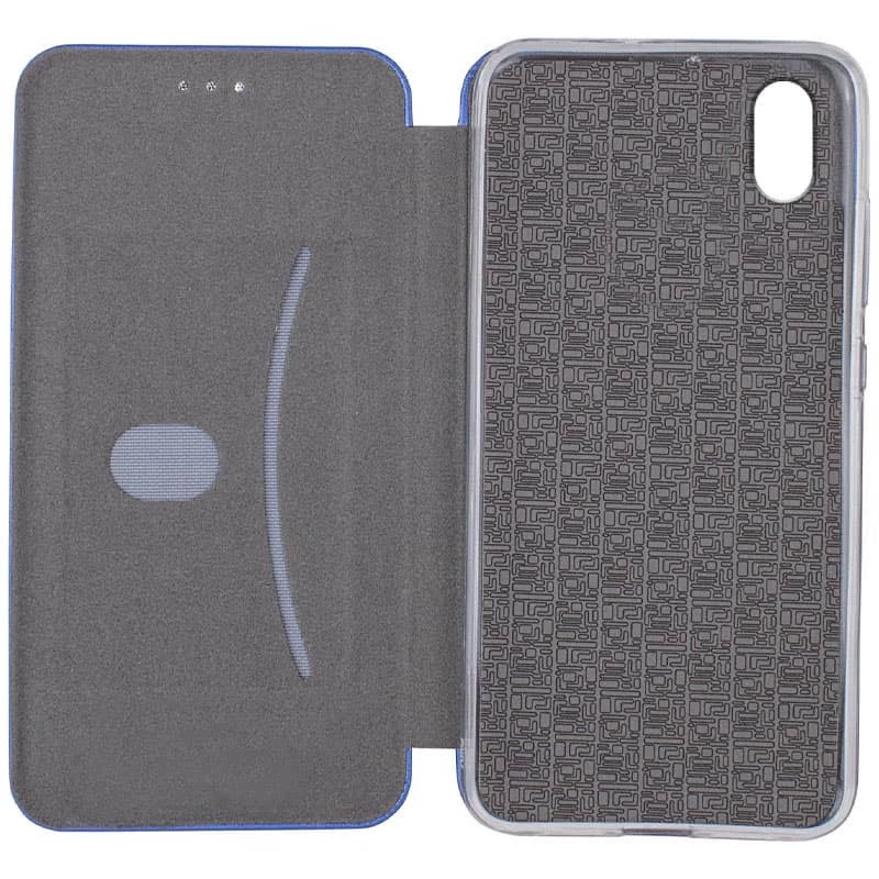 Чохол-книжка класичний на Xiaomi Redmi 7A – Синій. Фото 3 з 4