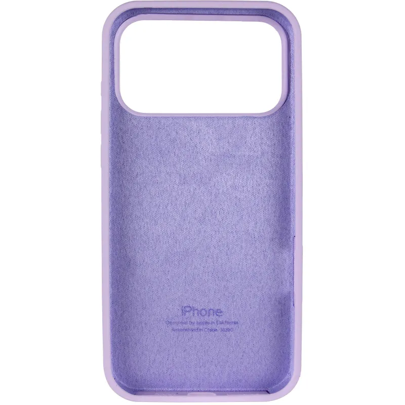 Чехол Silk Full Protective (AA) для Apple iPhone 18 Pro – Сиреневый / Lilac. Фото 3 из 5
