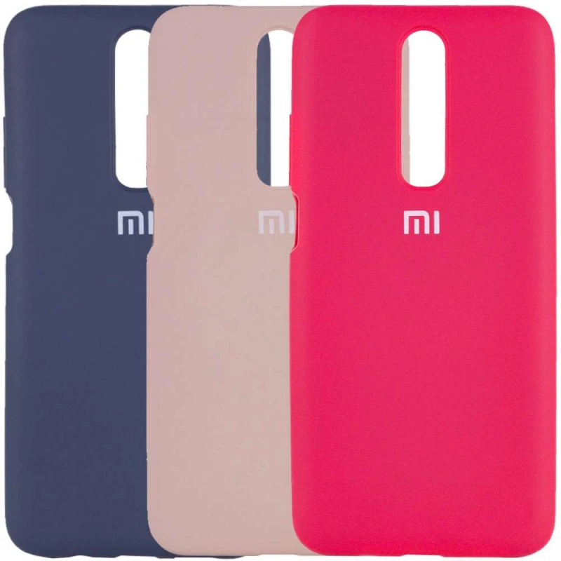 Чехол Silicone Case с закрытым низом для Xiaomi Poco X2 фото 1 из 1