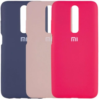 Чехол Silicone Case с закрытым низом для Xiaomi Poco X2 фото 1 из 1