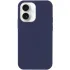 Чохол Silk Full Protective (AA) NO LOGO для Apple iPhone 16 Plus – Темно-синій / Midnight blue. Фото 1 з 6