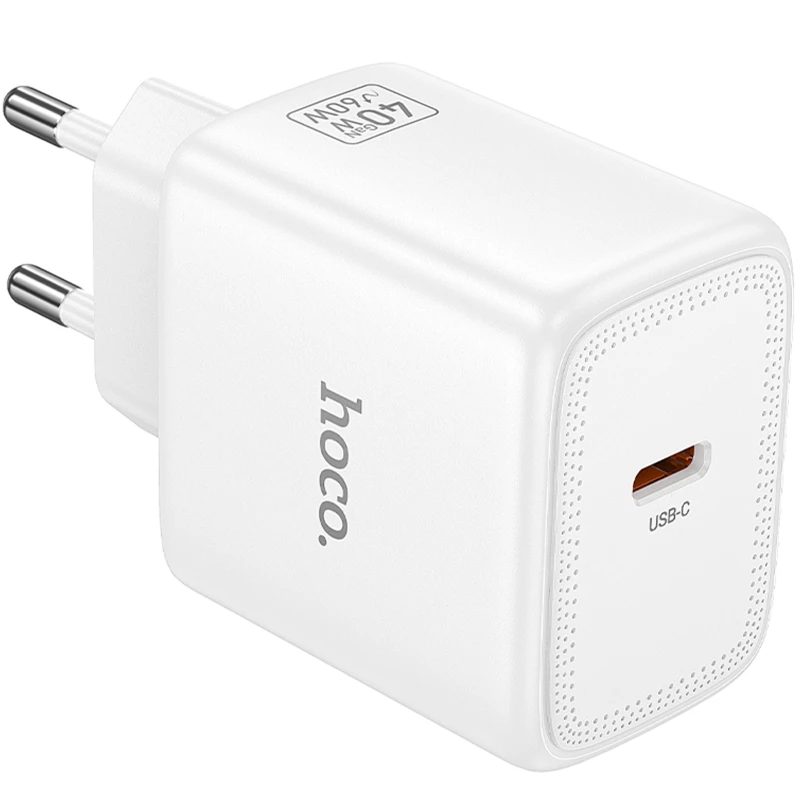 МЗП Hoco N83 Profit PD40W (1USB-C) – White. Фото 3 з 4