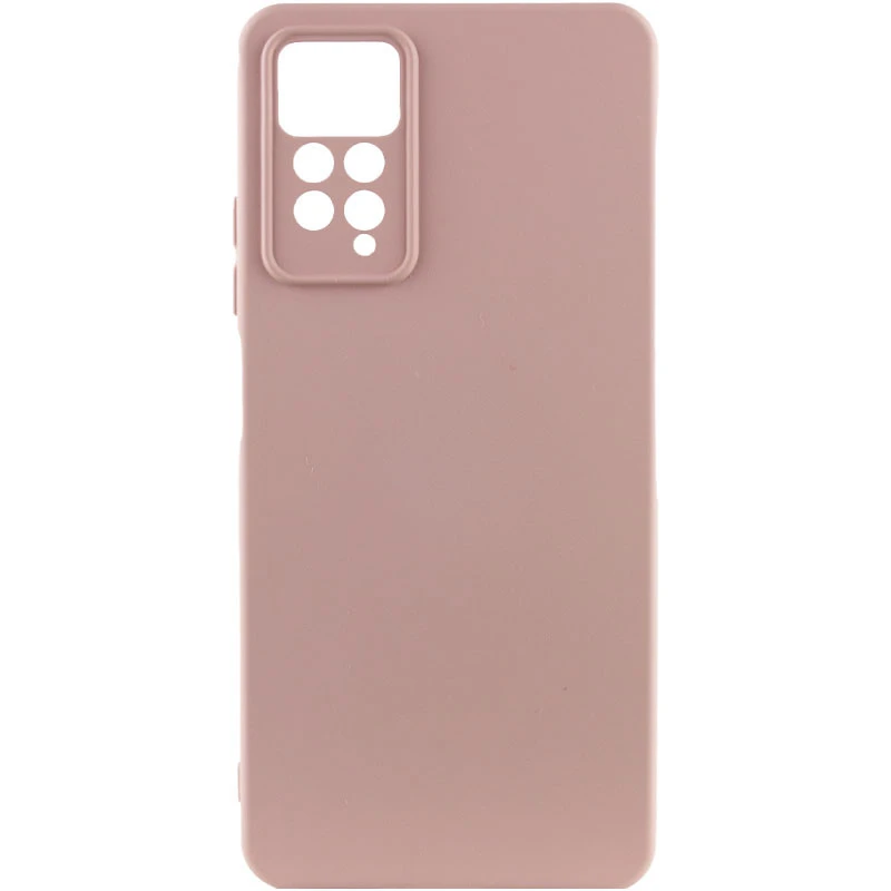 Чохол Silicone Case Lakshmi Premium із закритою камерою для Xiaomi Redmi Note 11 Pro 4G/5G – Рожевий / Pink Sand. Фото 1 з 4