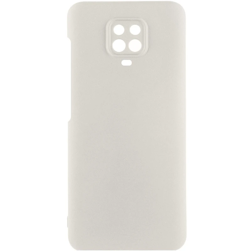 Чехол Silicone Case Lakshmi Premium з закритою камерою на Xiaomi Redmi Note 9s / Note 9 Pro / Note 9 Pro Max – Белый / White. Фото 1 из 1