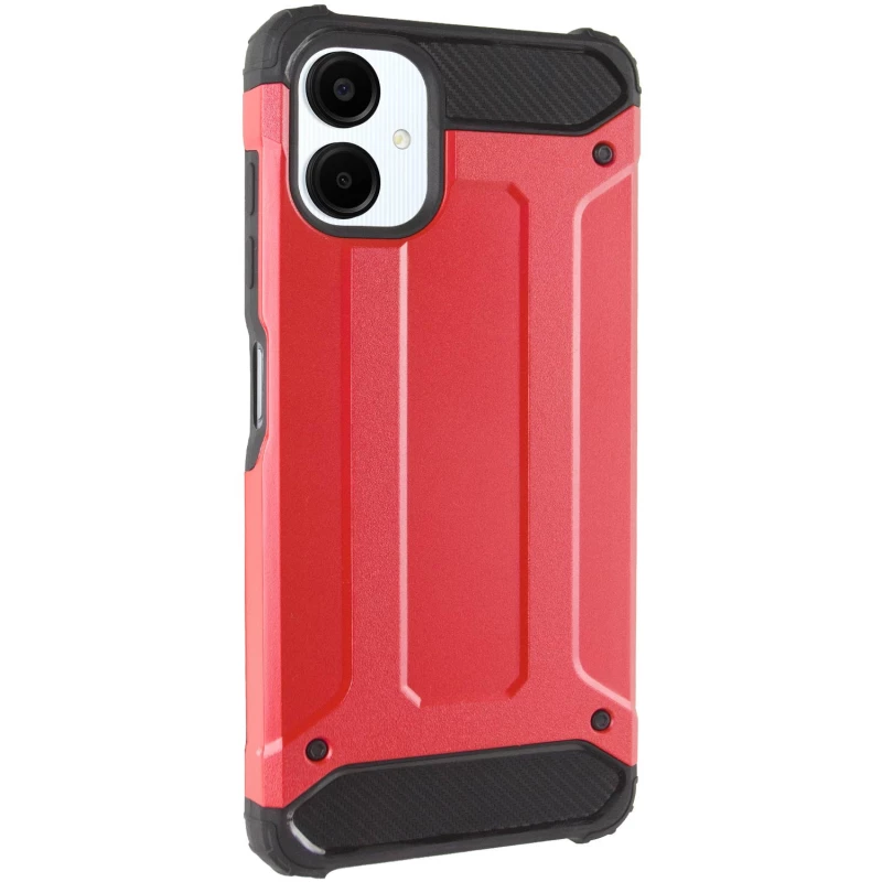 Протиударний чохол з посиленими кутами Immortal на Samsung Galaxy A06 – Червоний. Фото 2 з 8