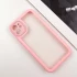 Прозорий силіконовий чохол з кольоровою на окантовкою на Apple iPhone 11 (6.1") – Pink. Фото 4 з 9