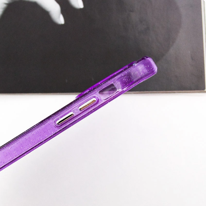 Зоряний чохол з MagSafe на Apple iPhone 15 Pro (6.1") – Purple. Фото 11 з 12