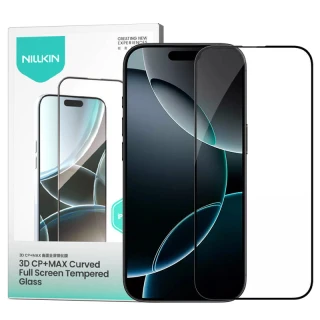 Захисне скло Nillkin (CP+ max 3D) (full glue) для Apple iPhone 16 Pro Max фото 1 з 2