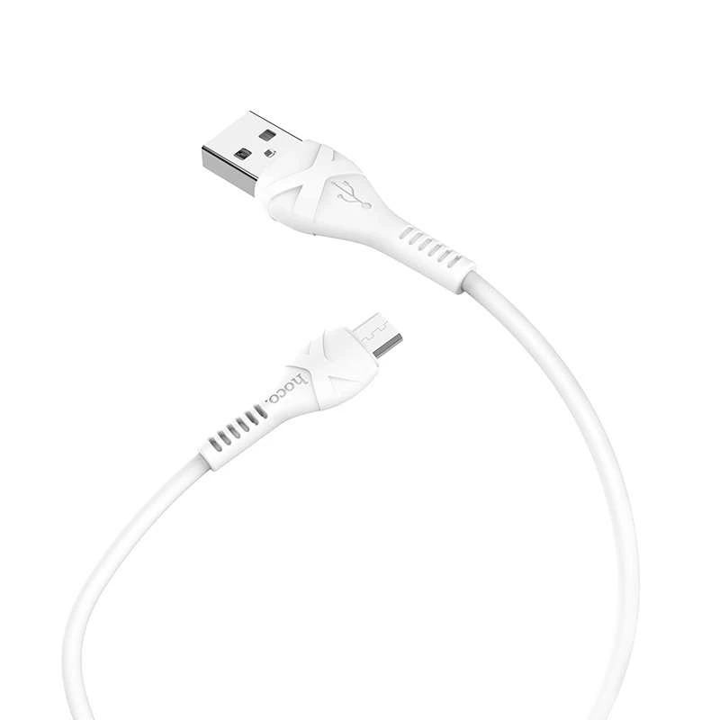Дата кабель Hoco X37 "Cool power” MicroUSB (1m) – Білий. Фото 5 з 8