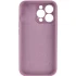 Чехол с защитой камеры Silicone Case для Apple iPhone 17 (6.3") – Лиловый / Lilac Pride. Фото 2 из 3