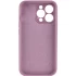 Чехол с закрытым низом Silicone Case для Apple iPhone 16 Pro – Лиловый / Lilac Pride. Фото 4 из 7