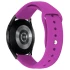 Силіконовий ремінець Sport для Smart Watch 20mm – Фіолетовий / Dark Purple. Фото 1 з 2