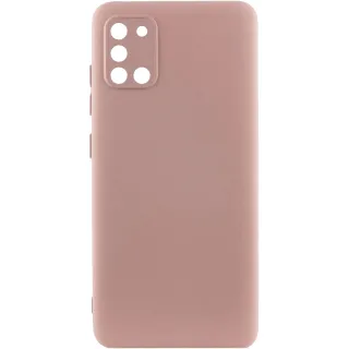 Чохол Silicone Cover Ummi Lakshmi Full Camera (AA) для Samsung Galaxy A21s — Рожевий / Pink Sand