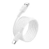 Дата кабель Borofone BX116 Certain USB to Type-C 3A (1m) – White. Фото 2 из 3