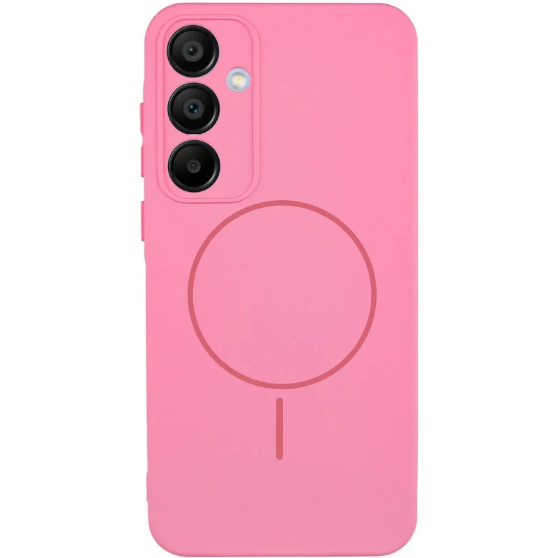Чохол Silicone Cover Lakshmi Full Camera (AA) with Magnetic Fit для Samsung Galaxy S25 Edge – Рожевий / Light pink. Фото 1 з 6