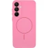 Чохол Silicone Cover Lakshmi Full Camera (AA) with Magnetic Fit для Samsung Galaxy S25 Edge – Рожевий / Light pink. Фото 1 з 6