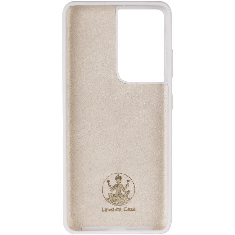Чохол Silicone Cover Ummi Lakshmi (AA) для Samsung Galaxy S21 Ultra – Білий / White. Фото 3 з 5