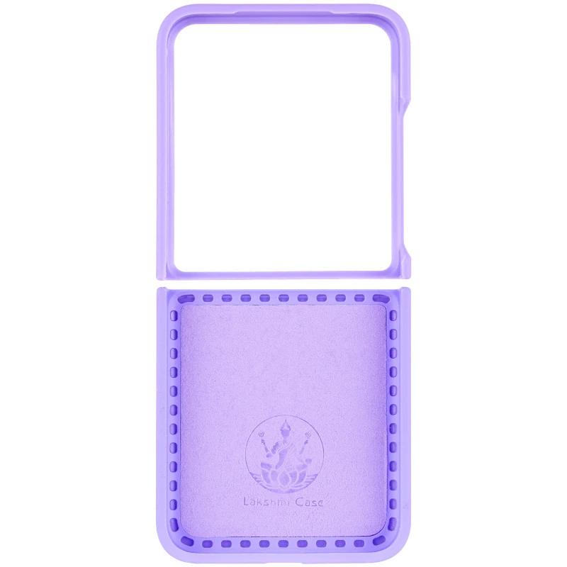 Чохол Foldables Silicone Cover Lakshmi (AAA) для Motorola Razr 50 – Бузковий / Dasheen. Фото 10 з 11