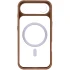 Чохол TPU GETMAN Moon Clear with MagSafe для Apple iPhone 17 Air (6.5") – Brown. Фото 4 з 6