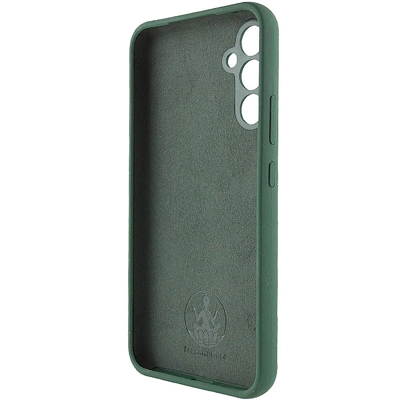 Силіконовий чохол Cover Lakshmi з захистом камери для Samsung Galaxy A56 5G – Зелений / Dark green. Фото 3 з 4